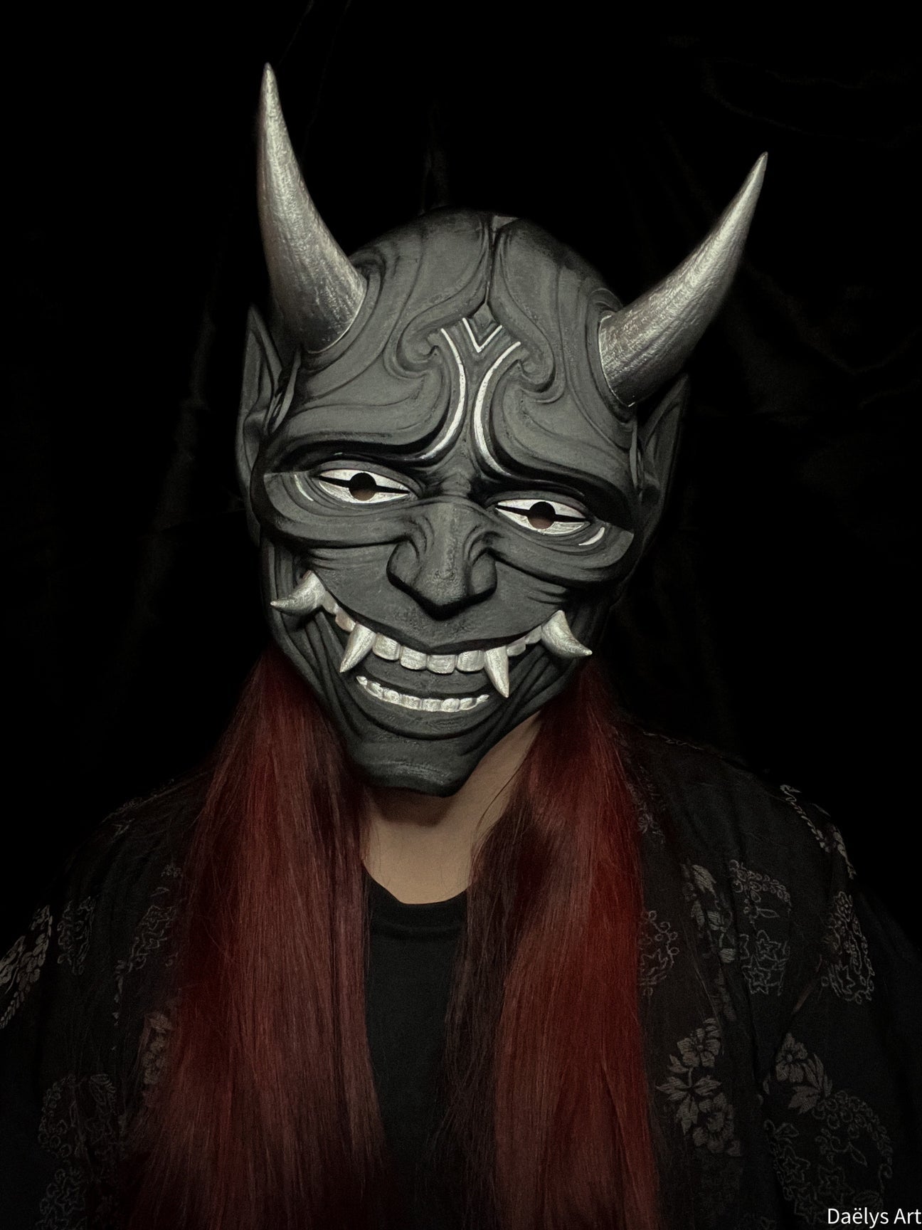 Samurai Oni Mask Wearable