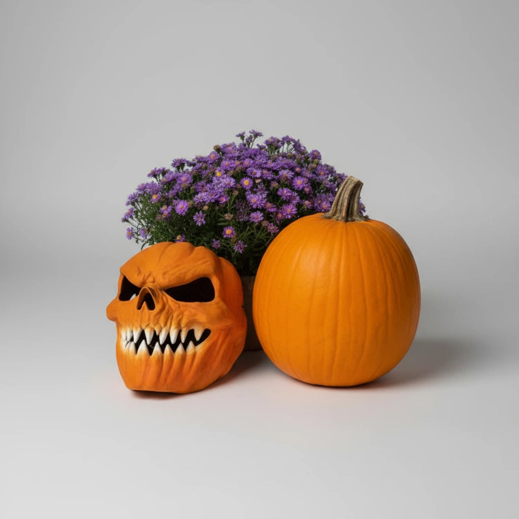 Evil Pumpkin Mask
