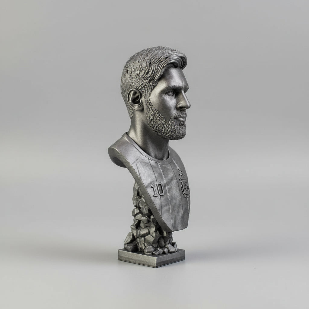 Exquisite Lionel Messi Artwork Bust