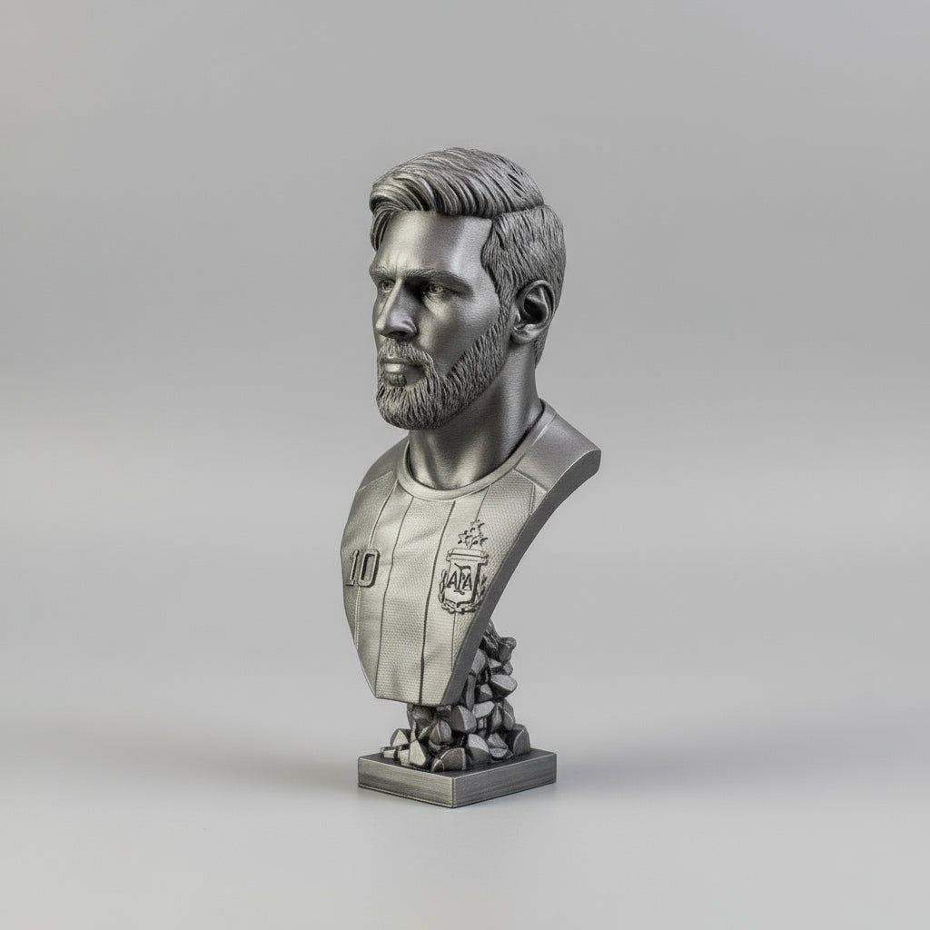 Exquisite Lionel Messi Artwork Bust