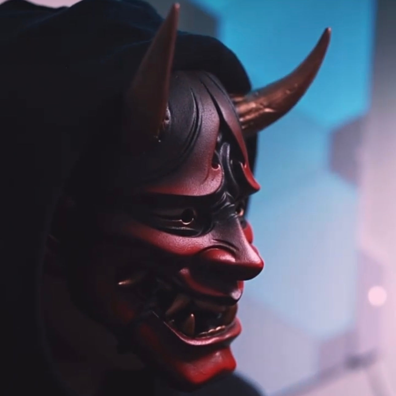 Japanese Hannya Mask Wearable