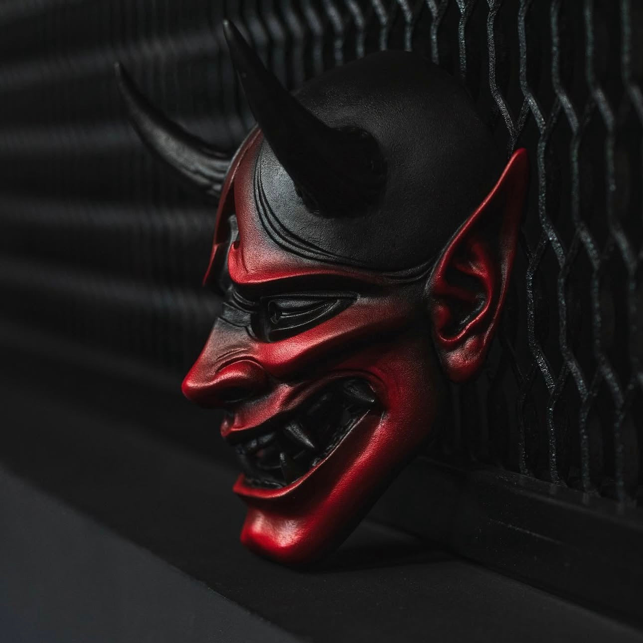 Japanese Hannya Mask Wearable