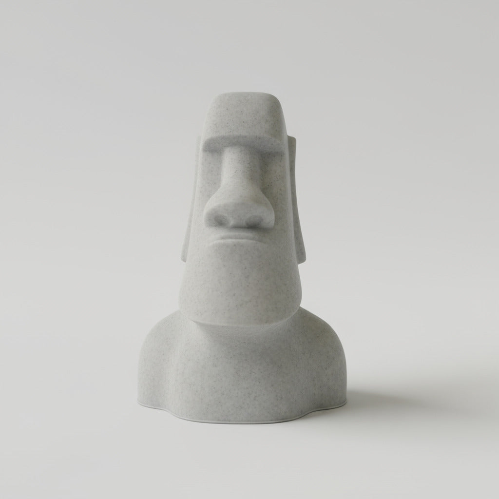 Majestic Moai Bust