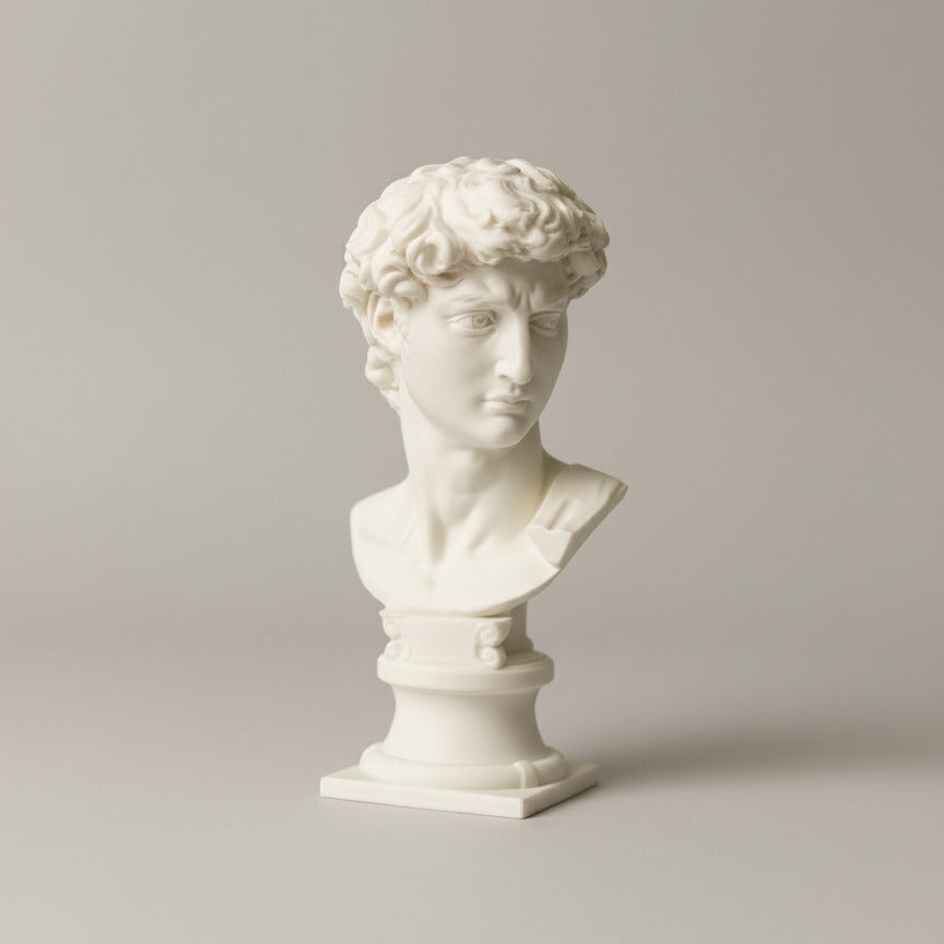 Eternal Elegance: Michelangelo's David Bust