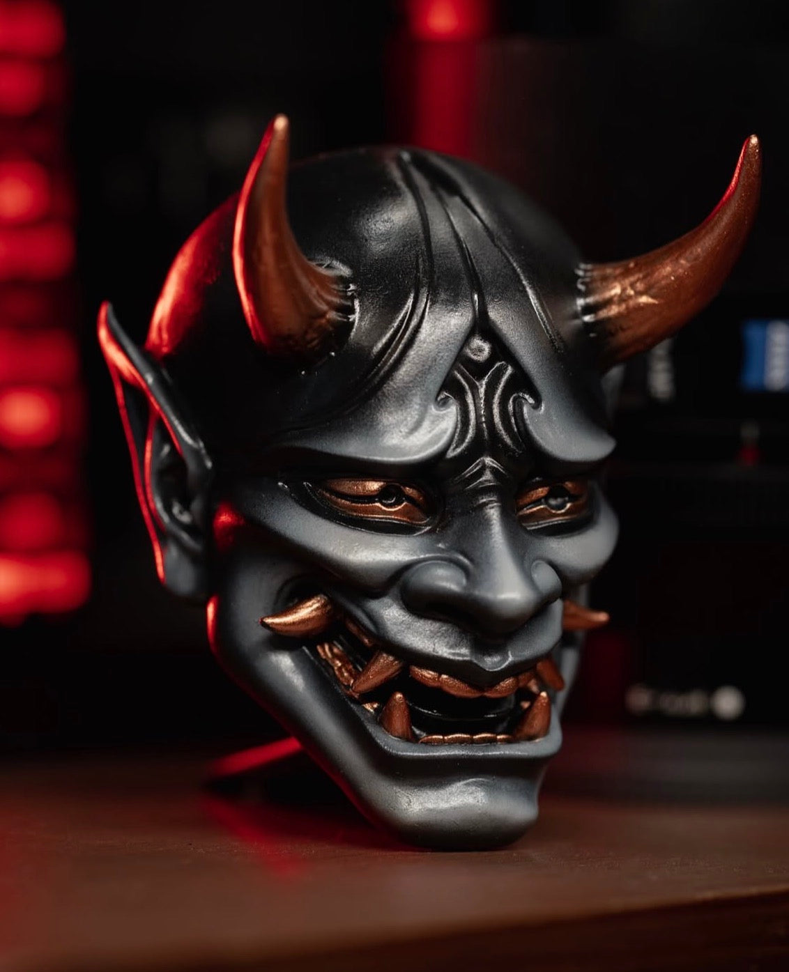 Japanese Hannya Mask Wearable