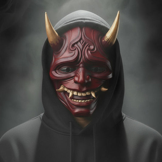 Samurai Oni Mask Wearable