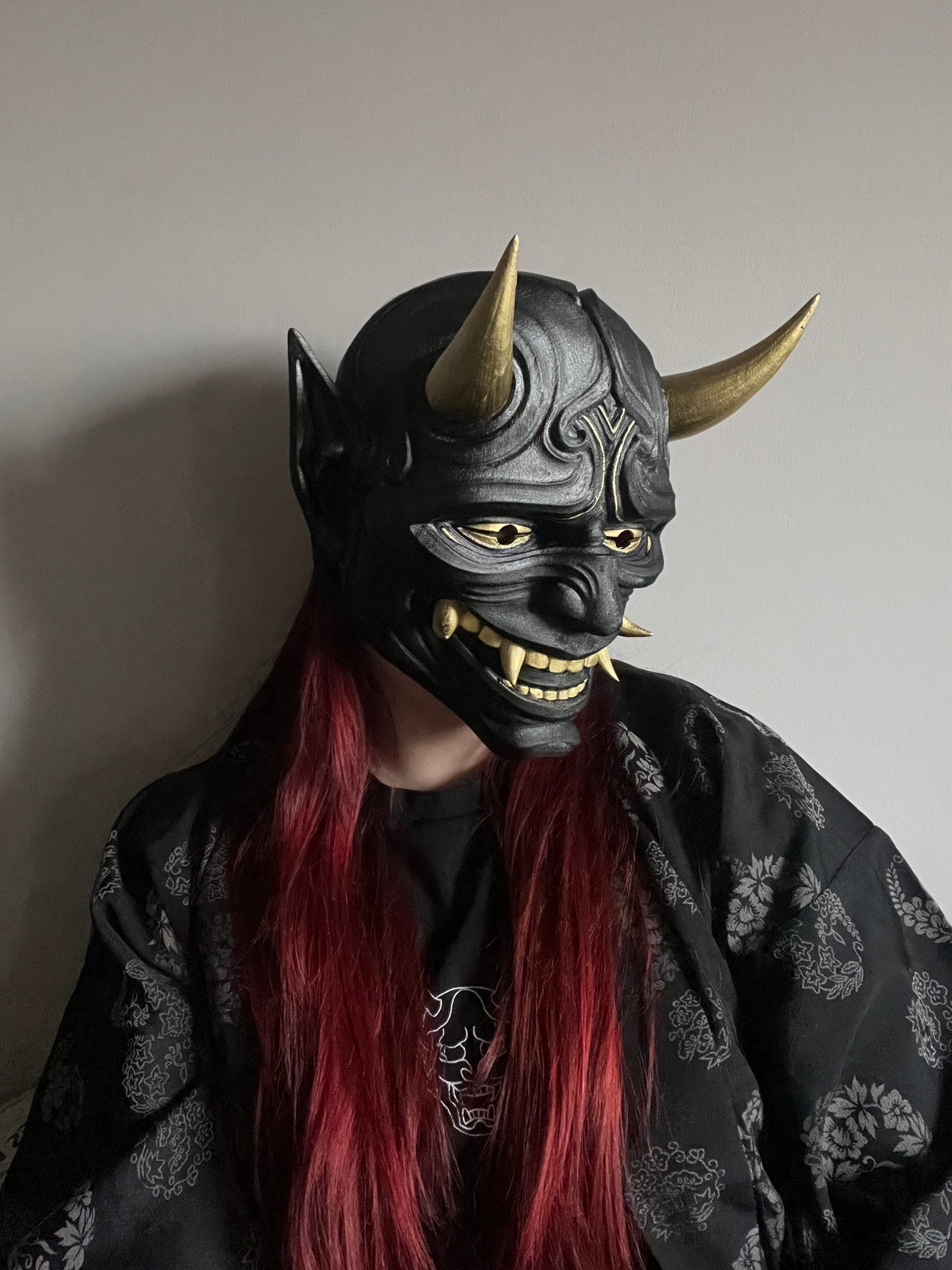 Samurai Oni Mask Wearable