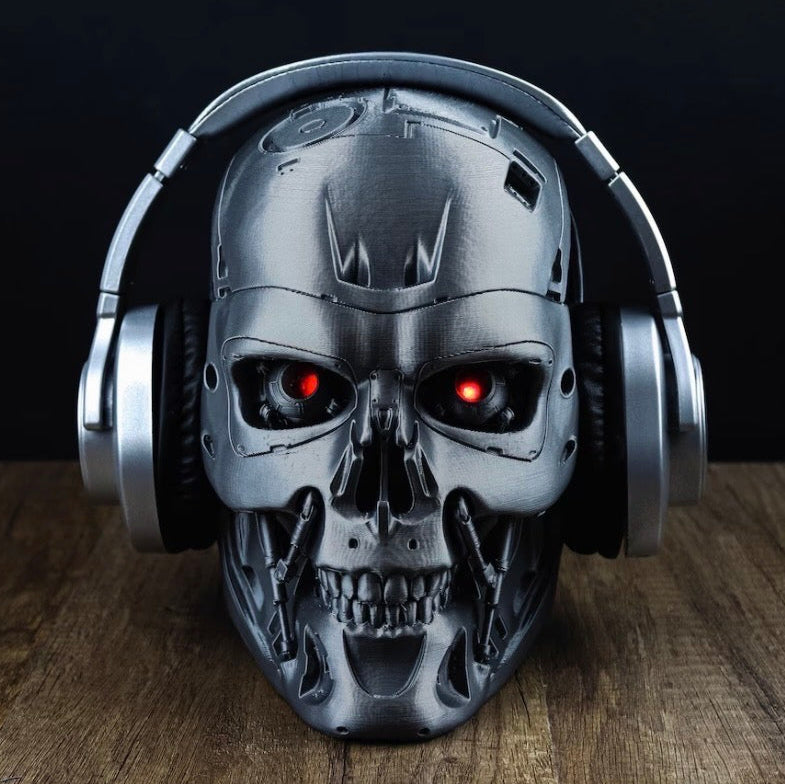 T-800 Terminator LED Headphone Stand