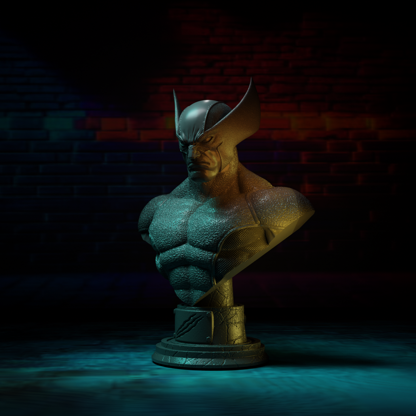 Adamantium Masterpiece: Wolverine Bust