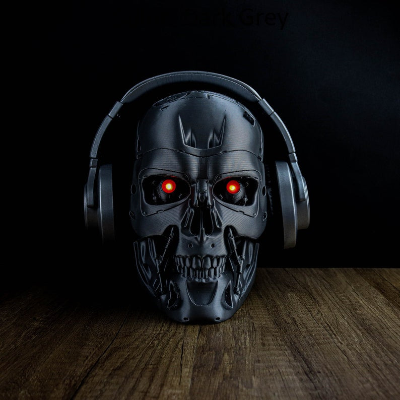 T-800 Terminator LED Headphone Stand