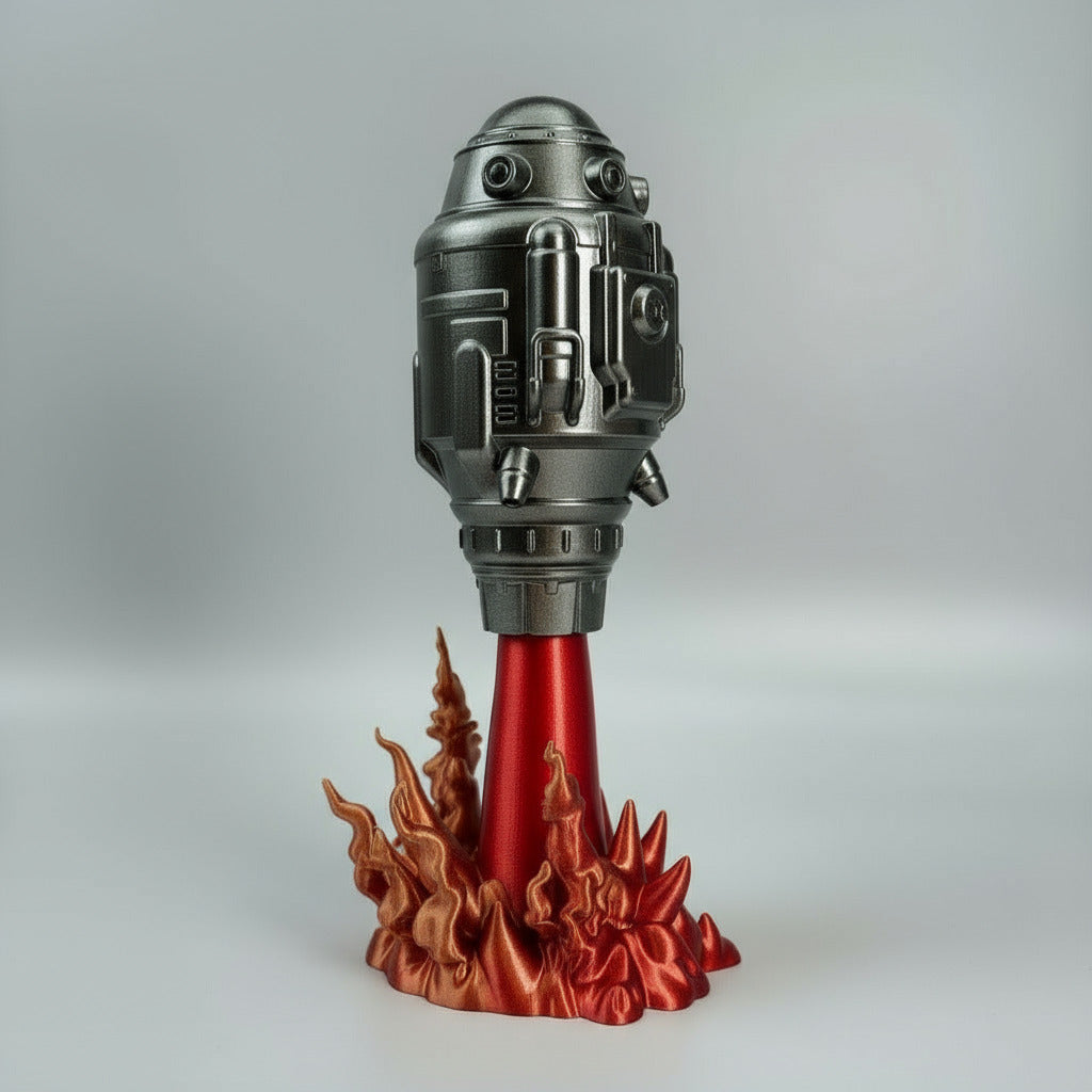 ROCKET LIFT OFF DECOR