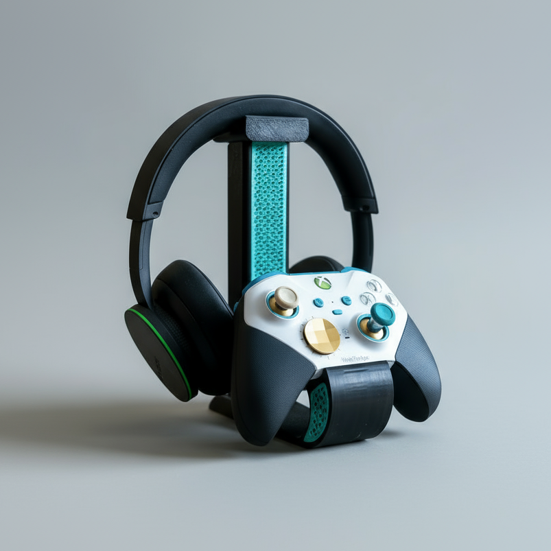 Combined Headphone & Controller Stand