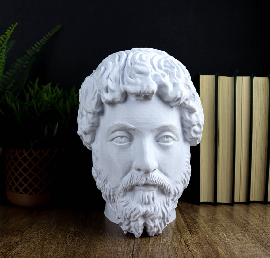 Marcus Aurelius Headphone Stand