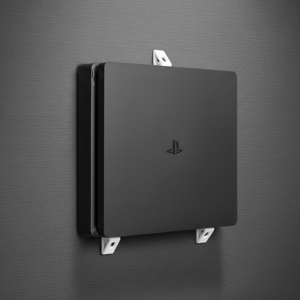 PS4 Slim / Fat / Pro Wall-Mount