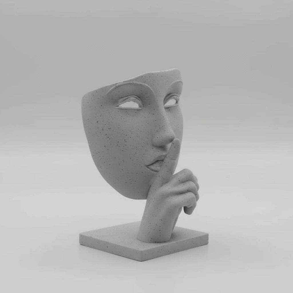 Silent Expression The Art of Mystery and Elegance