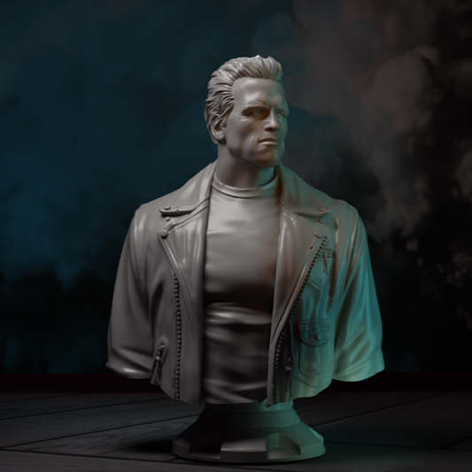 Terminator-2 Arnold Bust