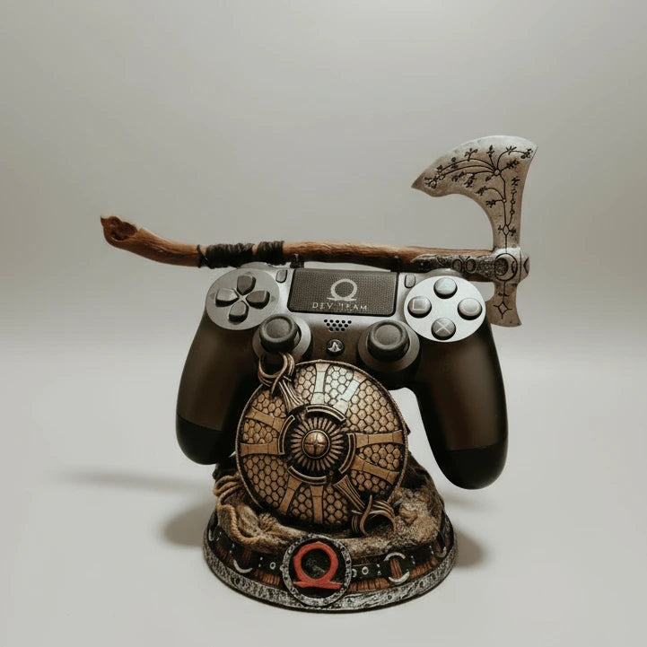 God of War "Guardian Shield with Leviathan Axe" Controller Stand