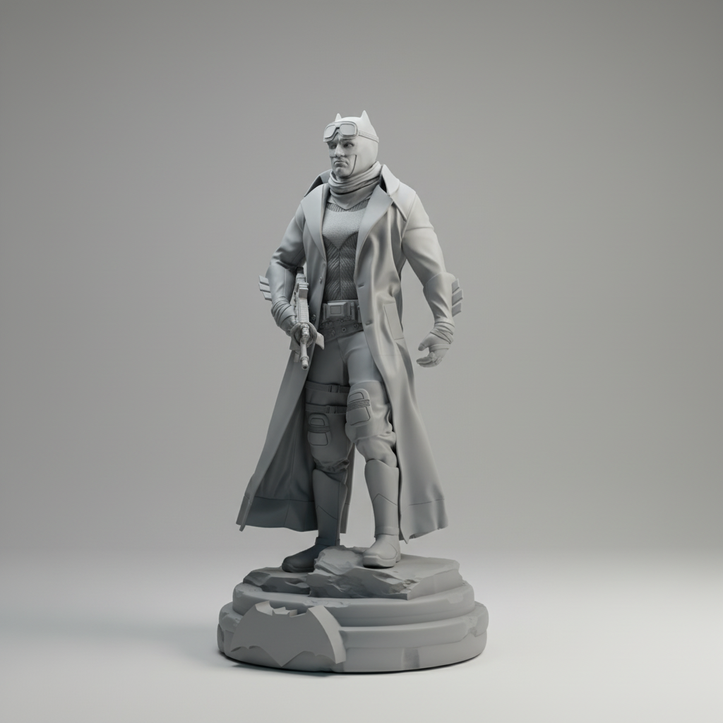 Batman Sculpture