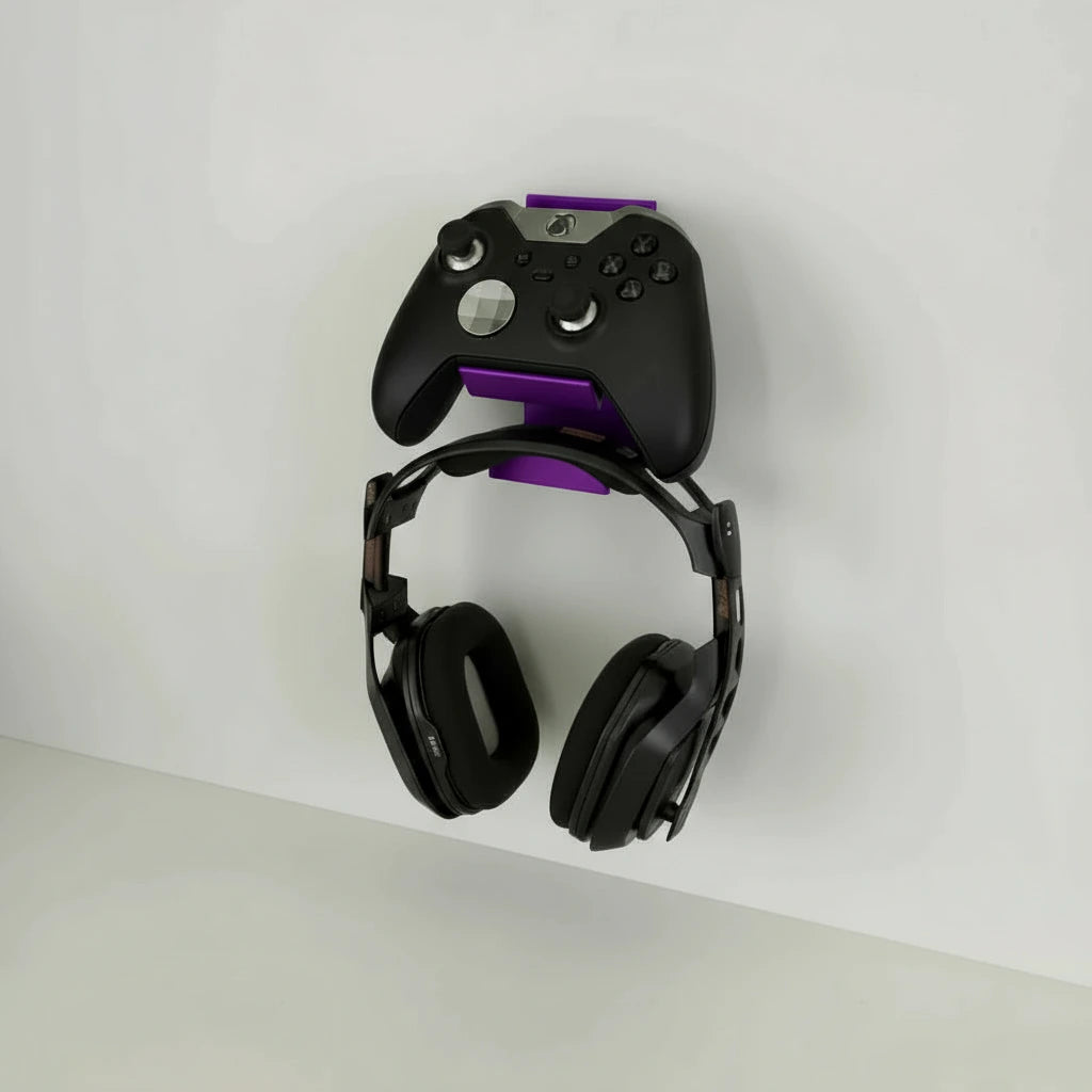 Combined Headphone & Controller Hanger