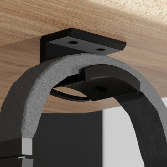 Under Desk Headphone Hanger