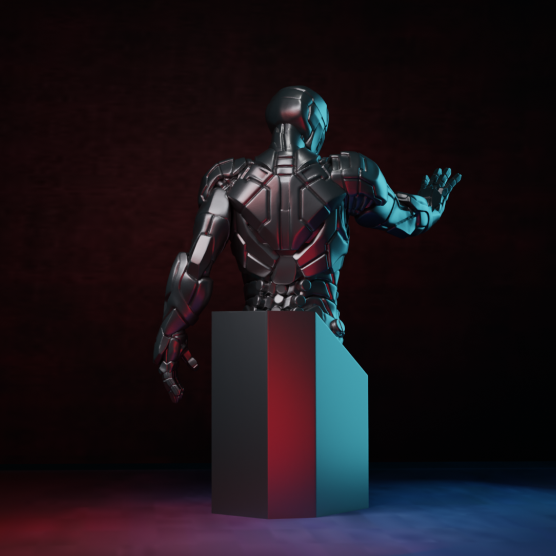 Ironman Leader of avengers Bust