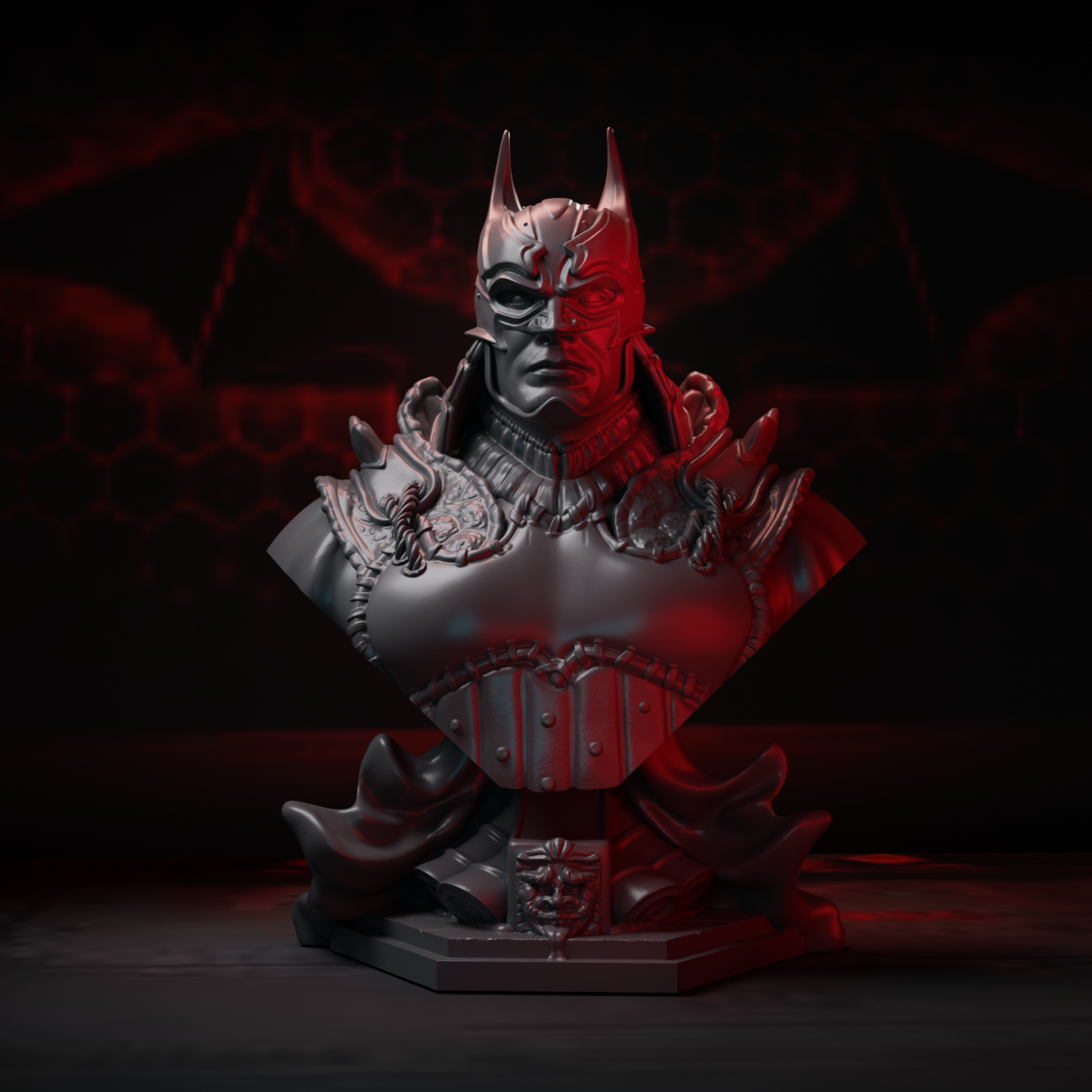 Samurai Batman Bust