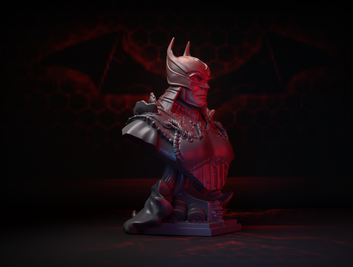 Samurai Batman Bust