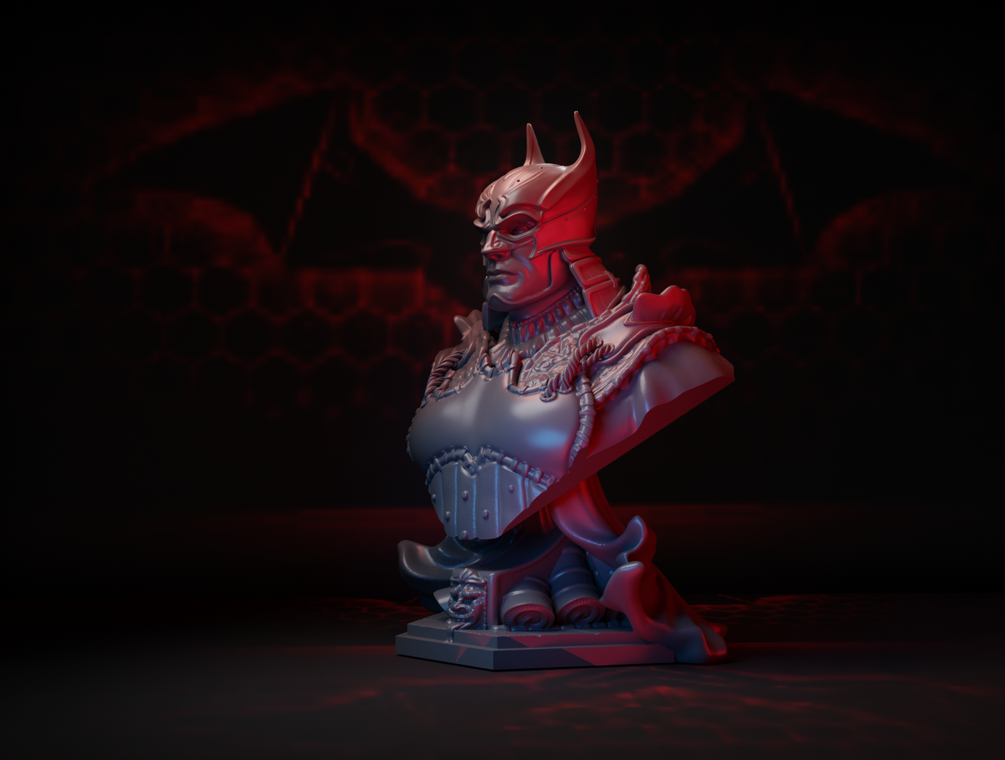 Samurai Batman Bust
