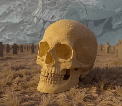 Human Skull Collectible