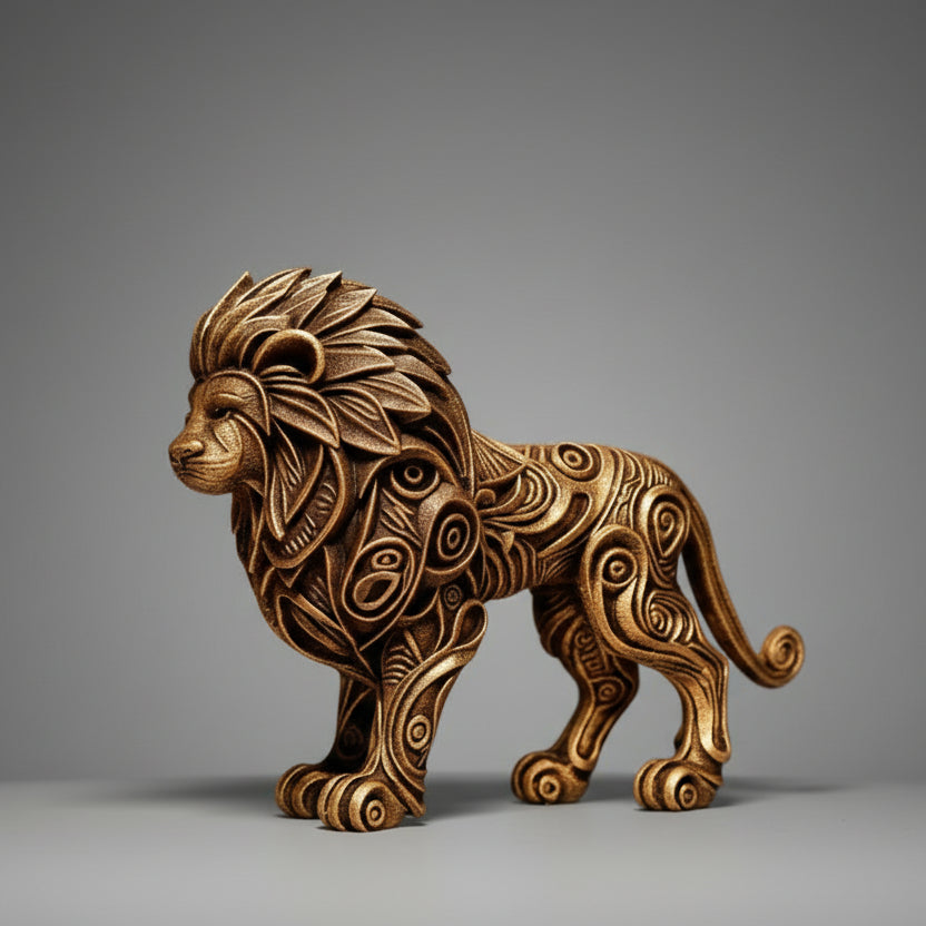 Aesthetic Lion Sculpture
