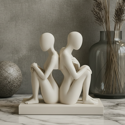 Back to Back Duality Sculpture