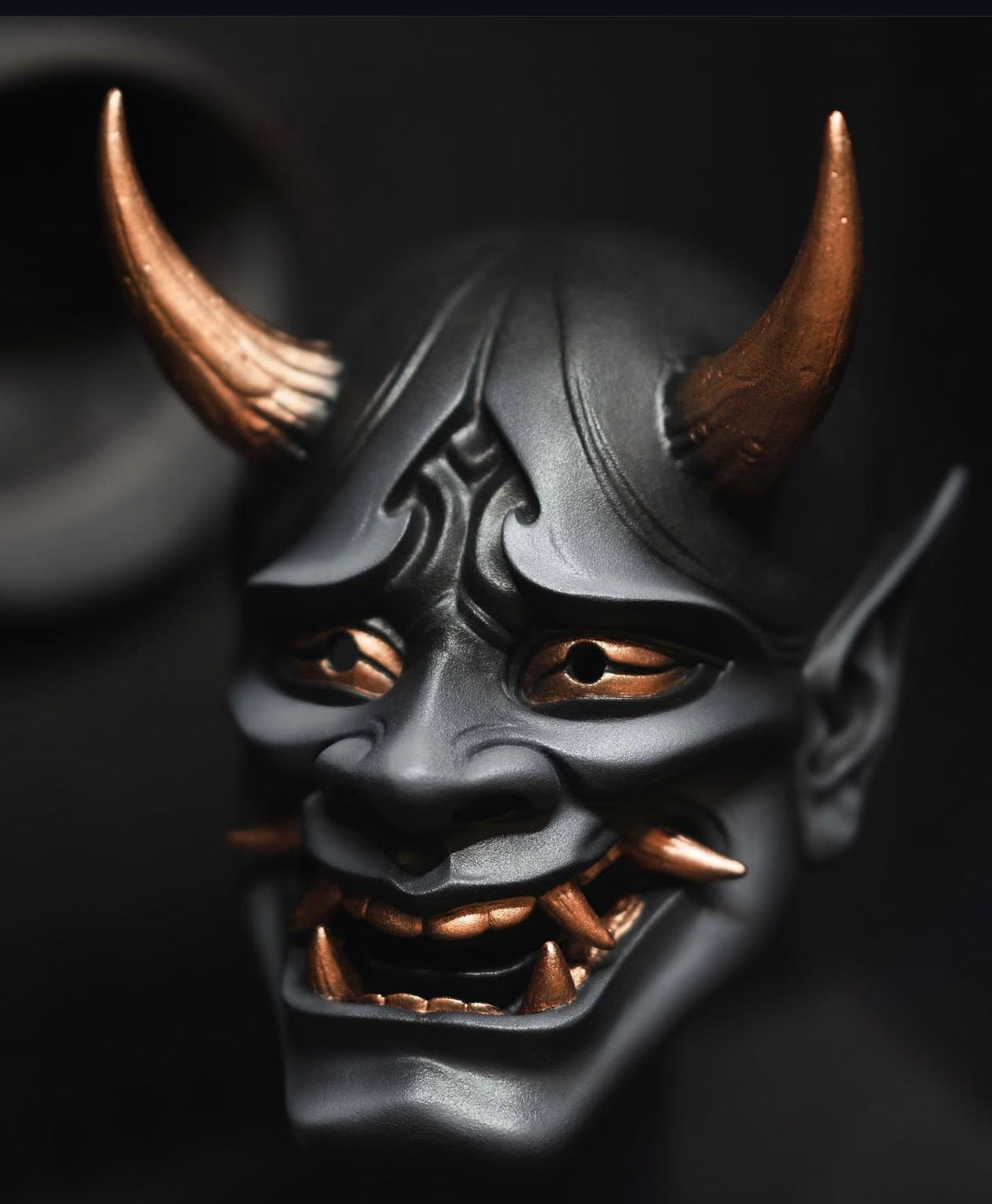 Japanese Hannya Mask Wearable