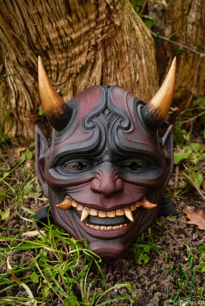 Samurai Oni Mask Wearable