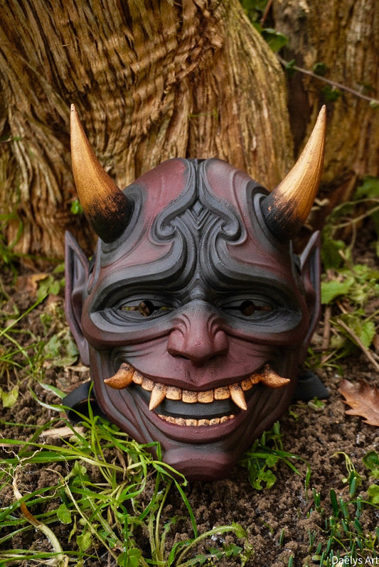 Samurai Oni Mask Wearable