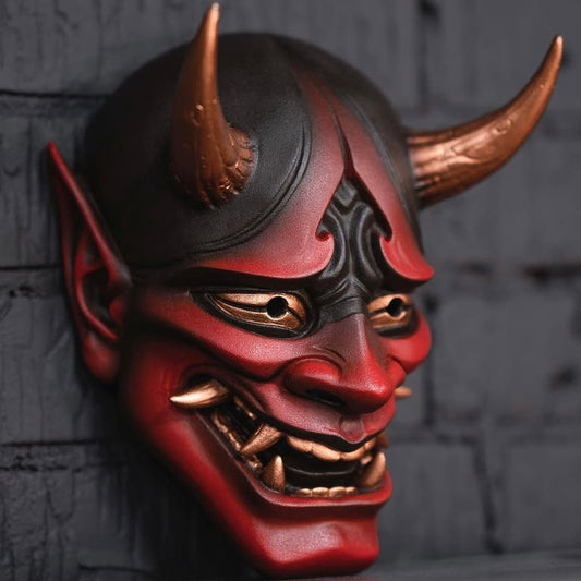 Japanese Hannya Mask Wearable