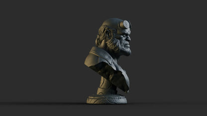 Hellboy bust
