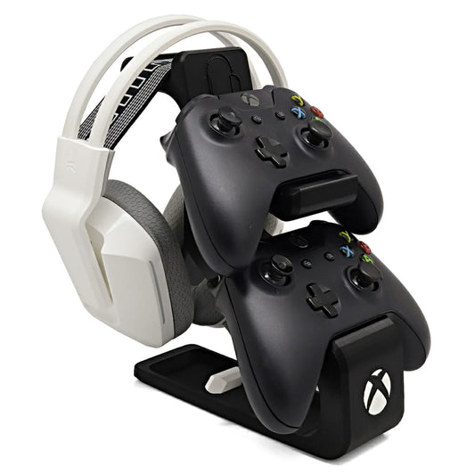 Combined Headphone & Xbox Dual Controller Stand