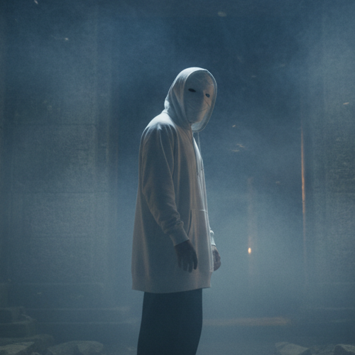 Ancient cave with smoke - variation 2