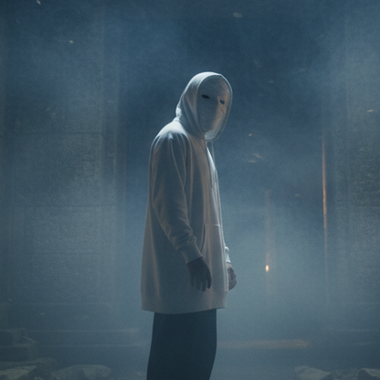 Ancient cave with smoke - variation 2