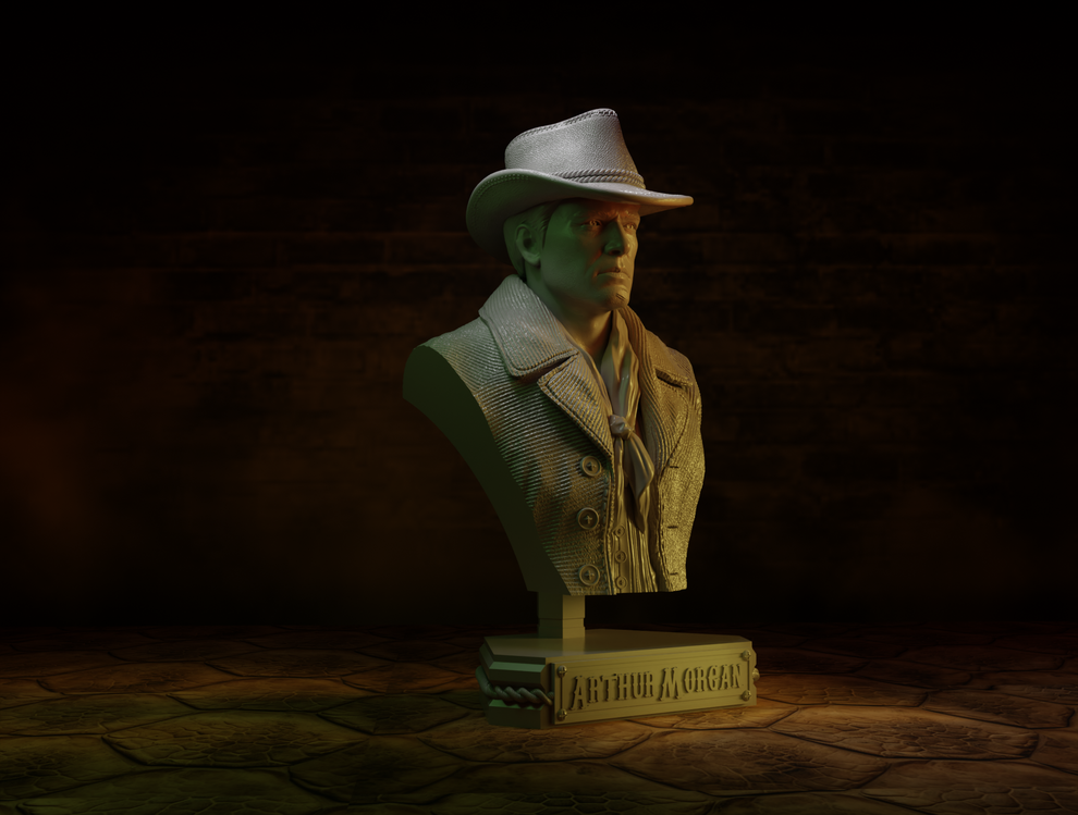 Red Dead Redemption 2 (RDR2): Arthur Morgan Bust – FigureOut