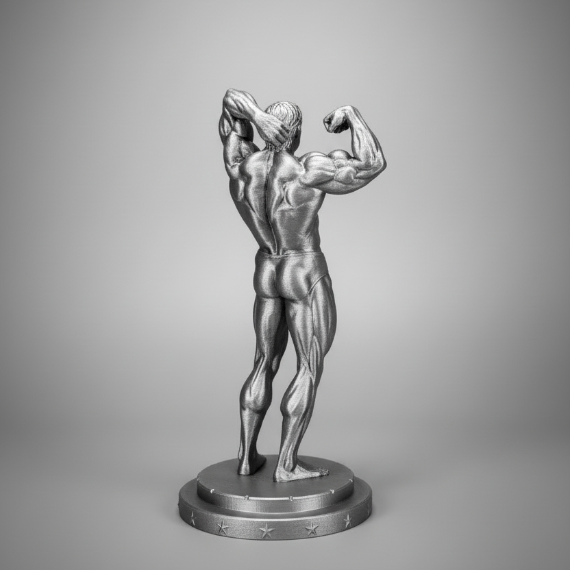 Bodybuilder Statue - 288° Rotation