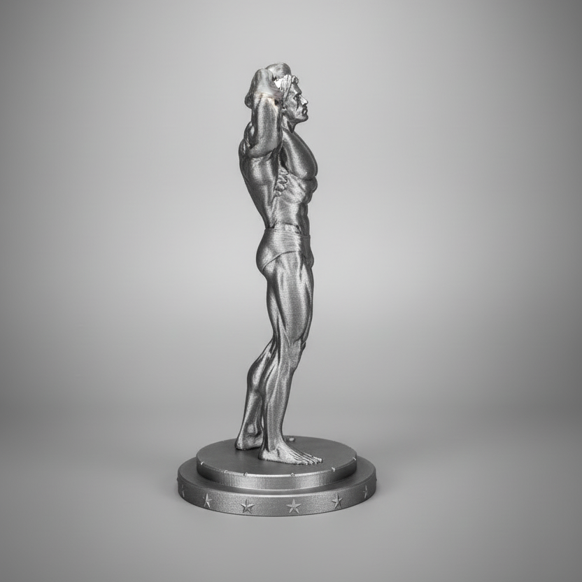 Bodybuilder Statue - 72° Rotation