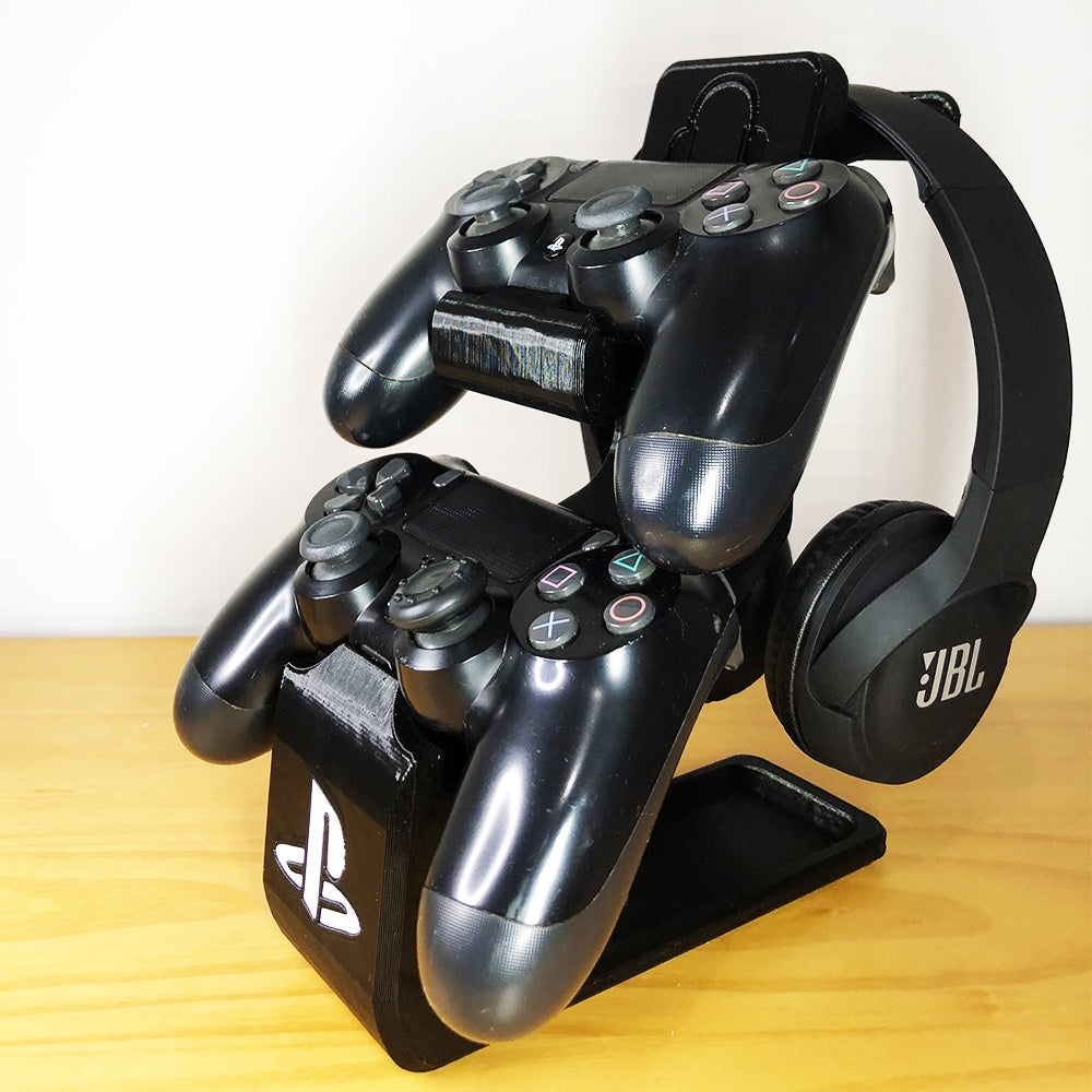 Combined Headphone & Universal Dual Controller Stand – FigureOut 3D