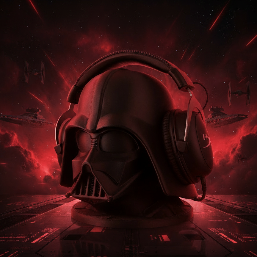 Darth Vader Headphone Stand Banner 5