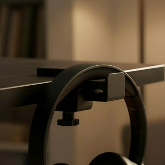 Gaming headset stand without logo