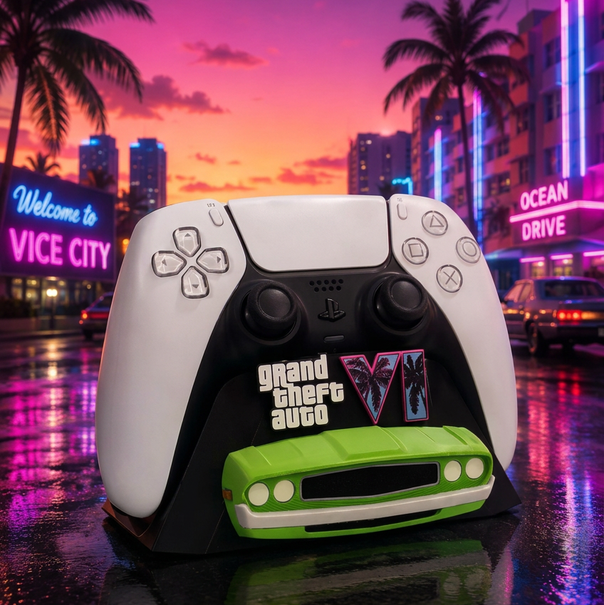 Green controller stand with number plates removed