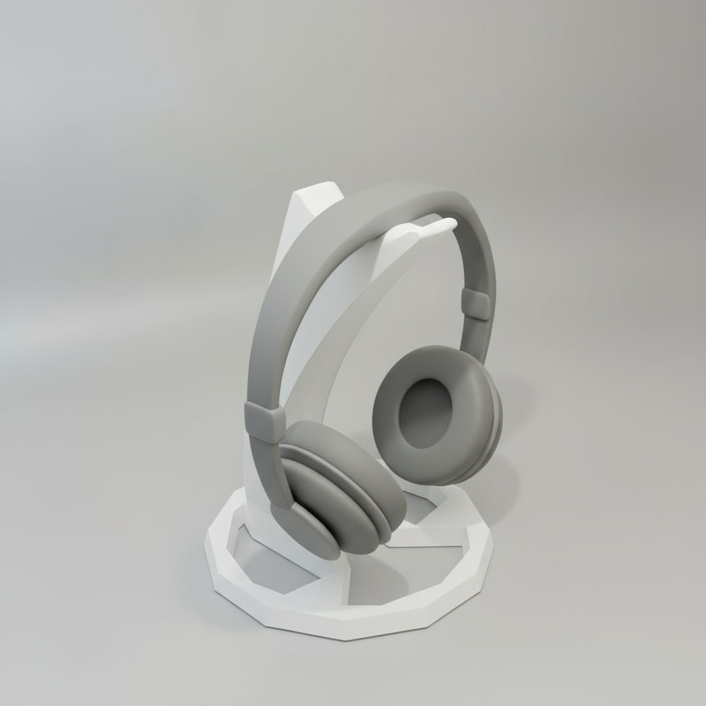 ক্লাসিক হেডফোন স্ট্যান্ড-3