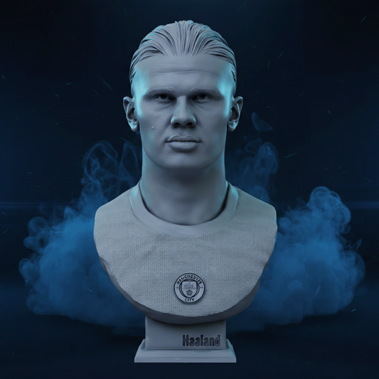 Erling Haaland Artwork Bust