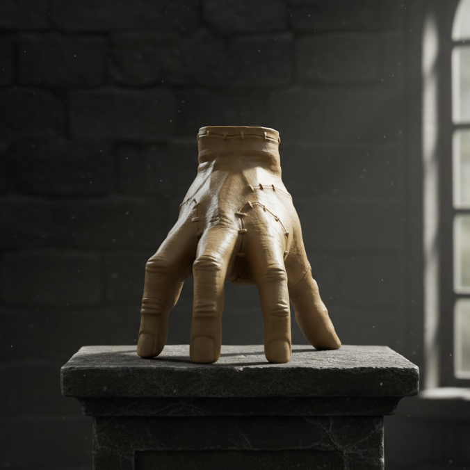 Thing the hand Wednesday Adams – FigureOut