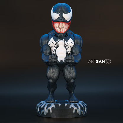 Venom figurine with a dark background